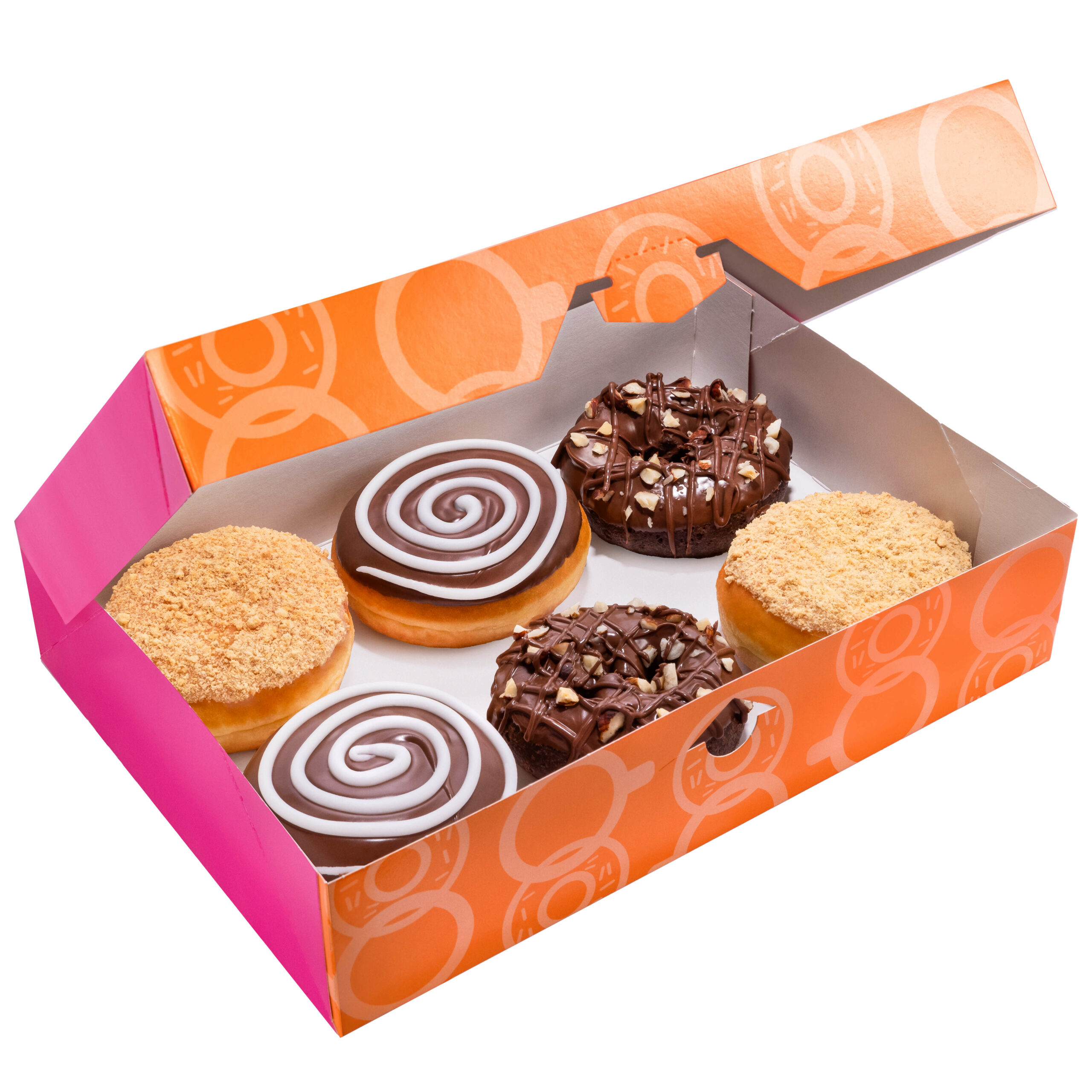 6er Box zubereitet mit nutella