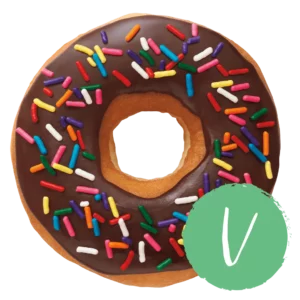Chocolate Frosted Sprinkle