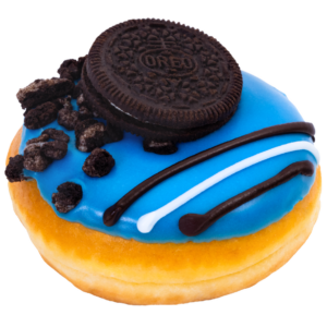 Blueberry Donut made with Oreo