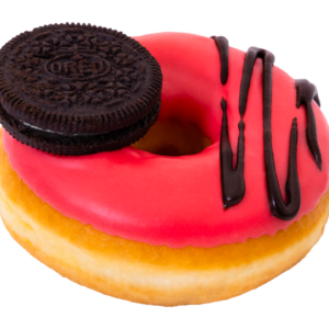 Strawberry Donut made with Oreo