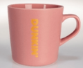 Mug Dunkin' rosa